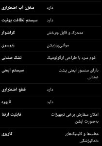 یونیت دندانپزشکی وصال گستر مدل 1400