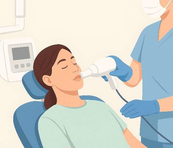 آیا اشعه رادیوگرافی پرتابل دندانپزشکی ضرر دارد؟ آیا اشعه داخل مطب می‌ماند و چه باید کرد؟