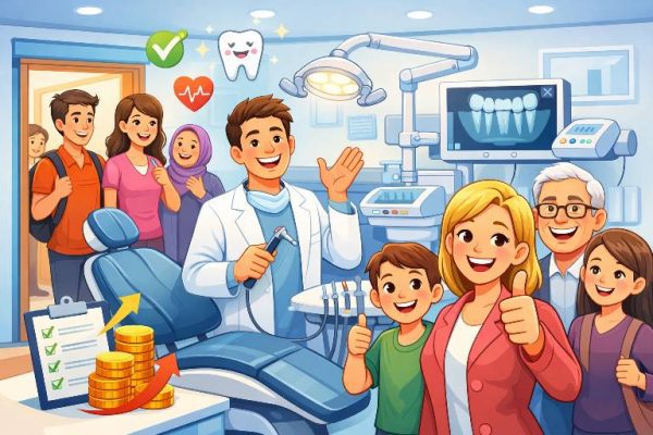 چگونه تجهیزات دندانپزشکی باکیفیت باعث جذب بیمار بیشتر می‌شود؟